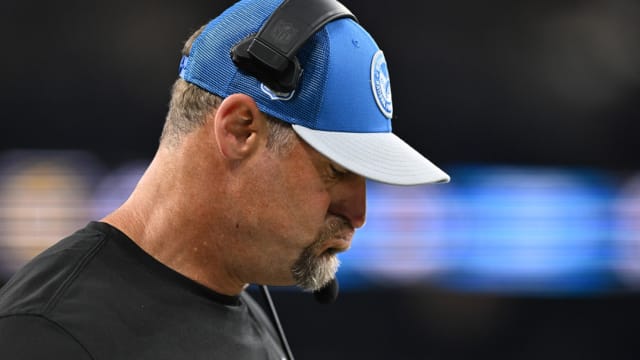 Detroit Lions head coach Dan Campbell